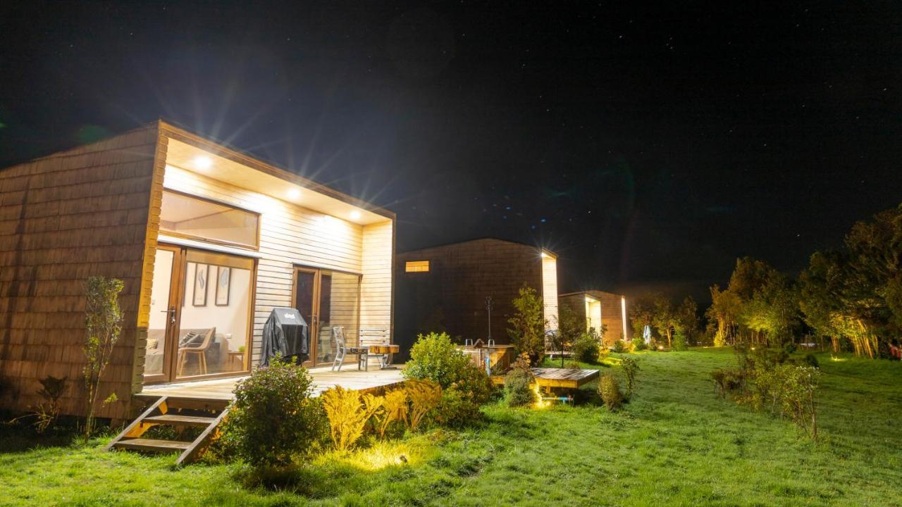 Cabanas Arrayanes De Huillinco En Chiloe Chonchi Luaran gambar