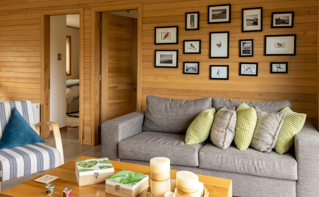Cabanas Arrayanes De Huillinco En Chiloe Chonchi Luaran gambar