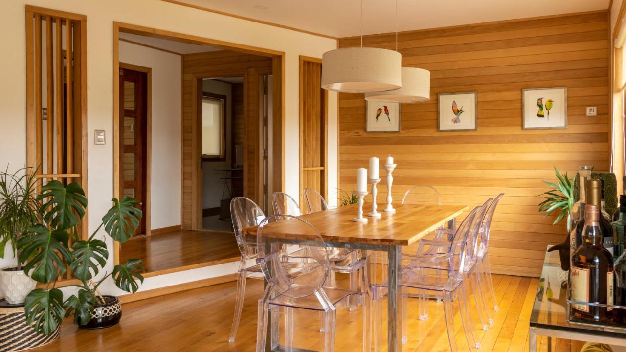 Cabanas Arrayanes De Huillinco En Chiloe Chonchi Luaran gambar
