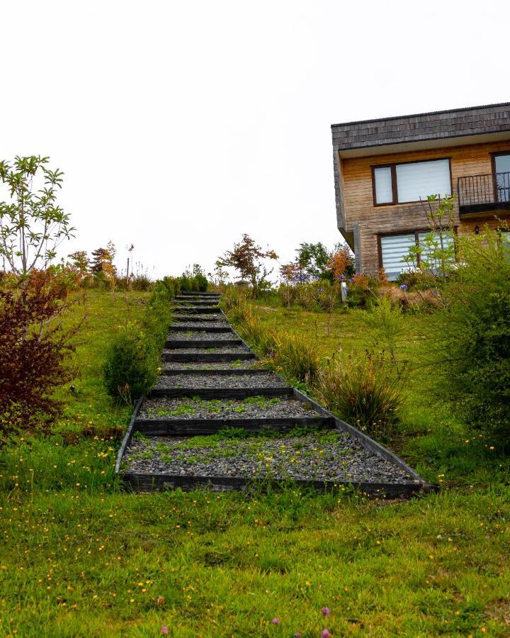 Cabanas Arrayanes De Huillinco En Chiloe Chonchi Luaran gambar